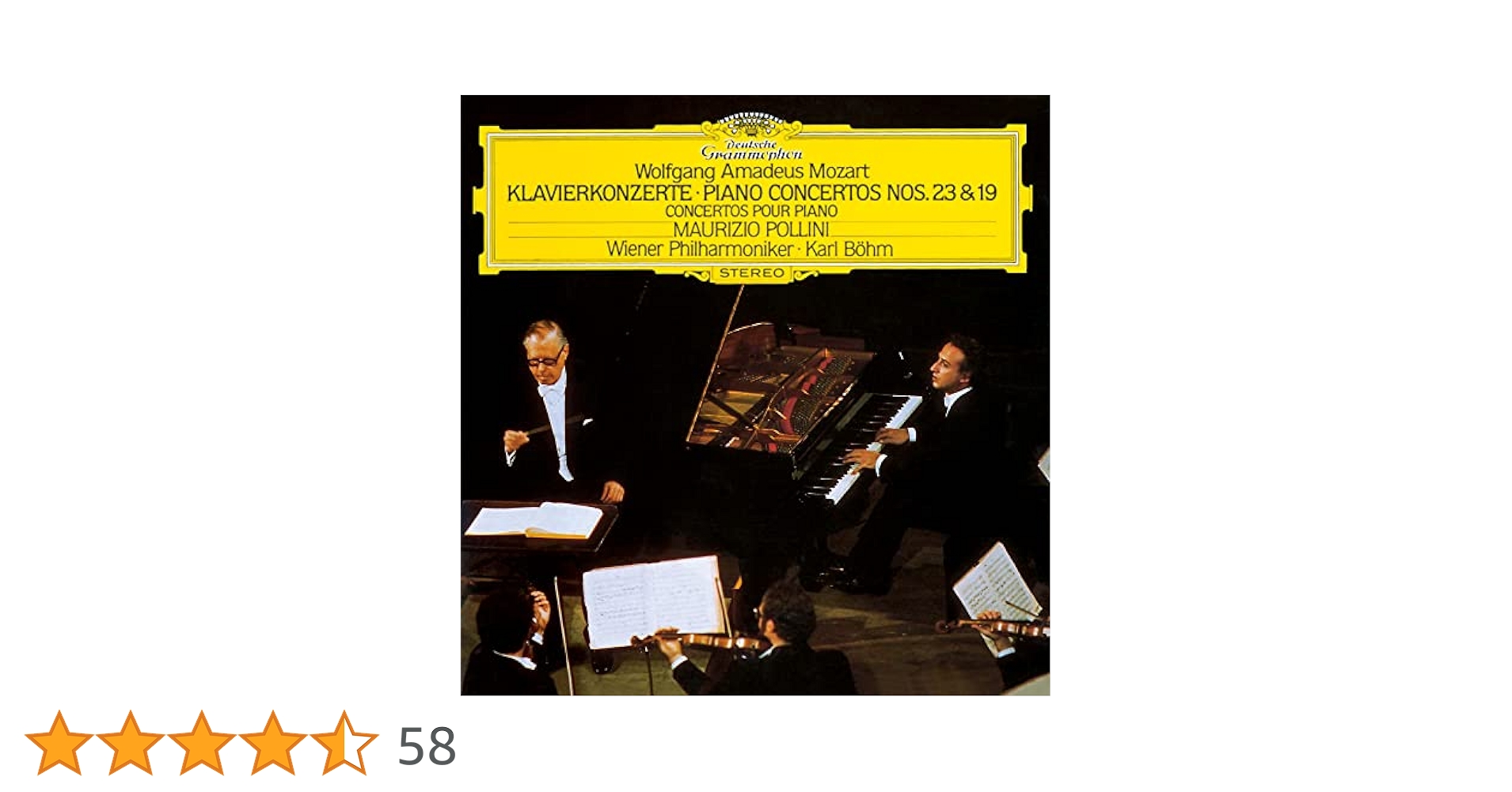 【売約済】ポリーニ／モーツァルト&ベートーヴェン Amazon.co.jp: ベートーヴェン:ピアノ協奏曲: ミュージック